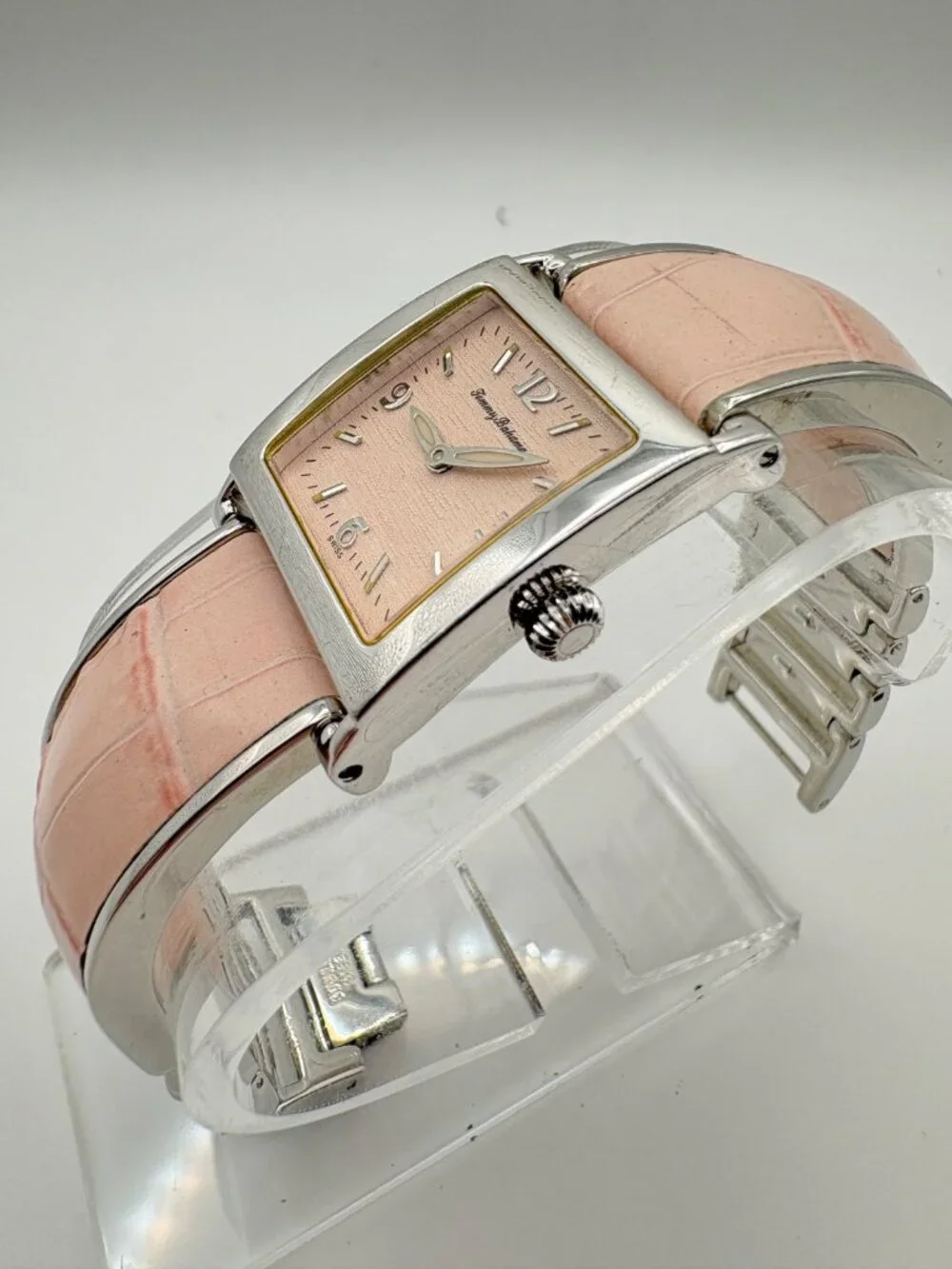 Tommy Bahama TB4009 Swiss Pink Dial Sterling Silver 925 Quartz Women Watch